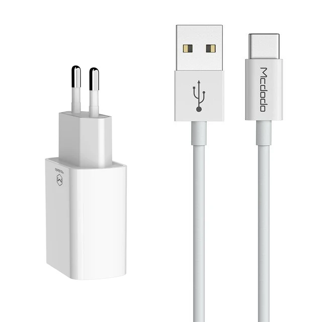شارژر دیواری مک دودو مدل CH-6721 به همراه کابل تبدیل USB-C