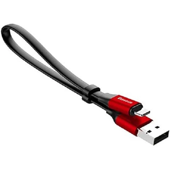 کابل تبدیل USB به لایتنینگ بیسوس مدل CALMBJ-B91 طول 0.23 متر